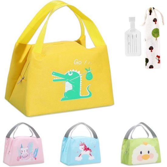 Sac à Lunch Isotherme Imperméable En Néoprène Pour Enfant - Marque Castle Story - Neuf