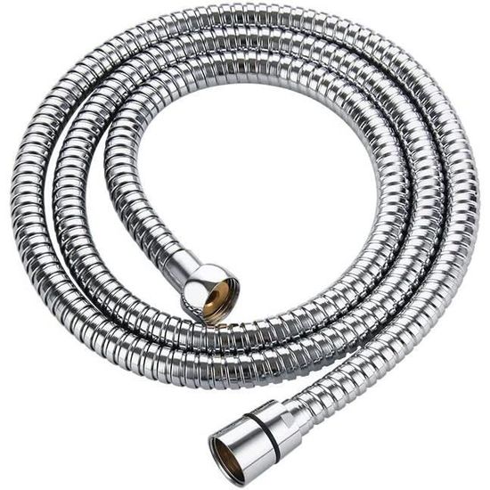 Flexible De Douche Aqualisa 1,5m - Acier Inoxydable Chromé - Pour Douche Thermostatique