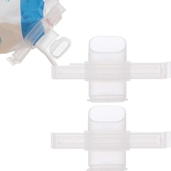 Turbo Clip 150mm - Lot De 10 Fermetures Pour Sacs - Bleu - Passe Au Lave-vaisselle