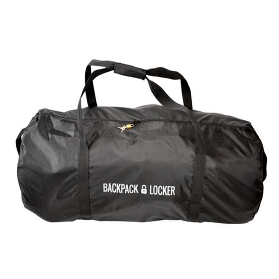 Backpack Locker Housse avion pour sac à dos 65l