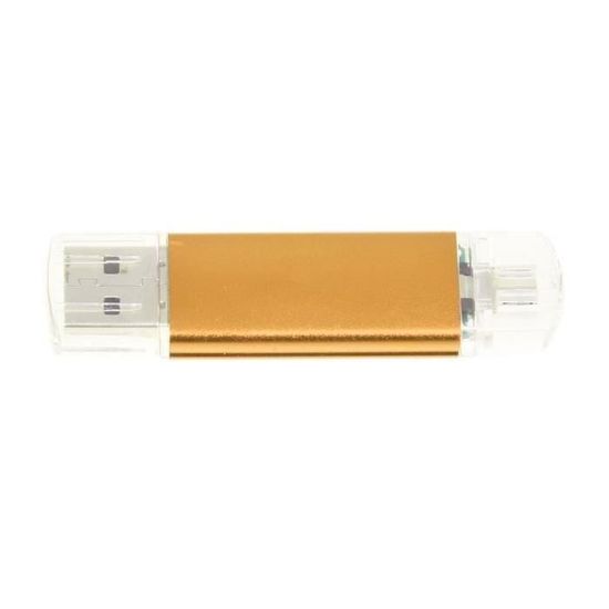Memoire 32GB de cle USB OTG + mini USB Flash Drive pour PC portable Or  EJA1E6 - Cdiscount Informatique