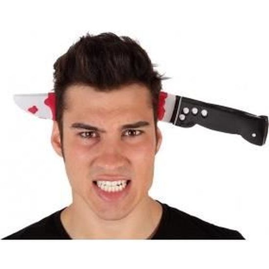 OIXEYA Halloween Tabliers Sanglants Et Un Couteau Ensanglanté