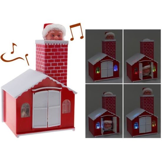 Père Noël automate et musical Cdiscount Maison