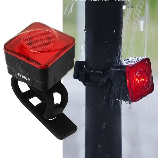 Lot De 3 Feux Arrière De Vélo ZOMKIFA – Étanches IPX7, 3 Modes (fixe, Stroboscopique, Flash Lent), Montage Selle/guidon/cadre, Piles CR2032 Incluses