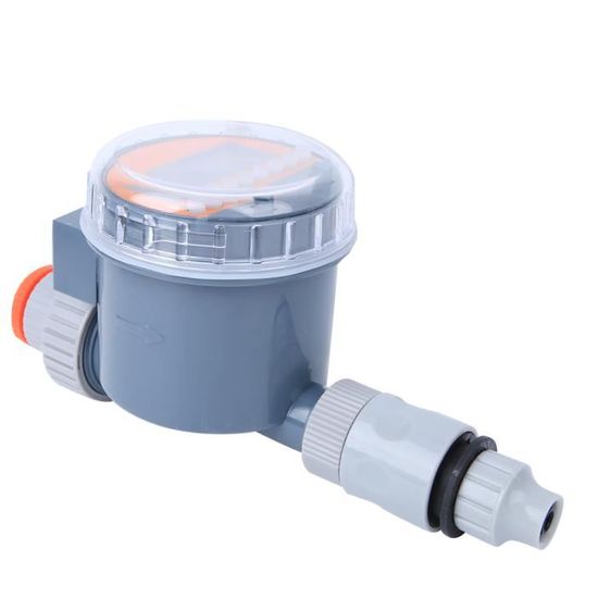 Minuterie D'Arrosage Programmable IP67 Sans Pression – Contrôleur Irrigation Double Cadran Pour Jardin, Balcon, Plantes