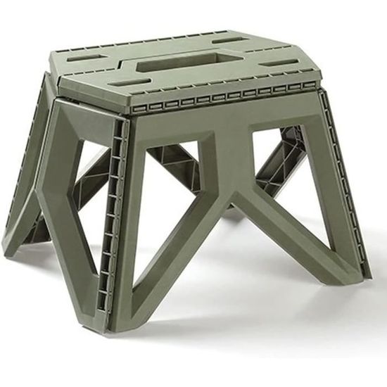 Tabouret De Pêche Pliant – Portable, Réglable, Pour Camping Et Extérieur