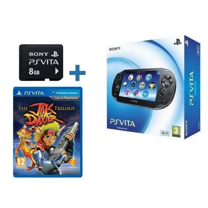Console PS Vita WiFi+Coupon Jak & Daxter+CM 8 Go