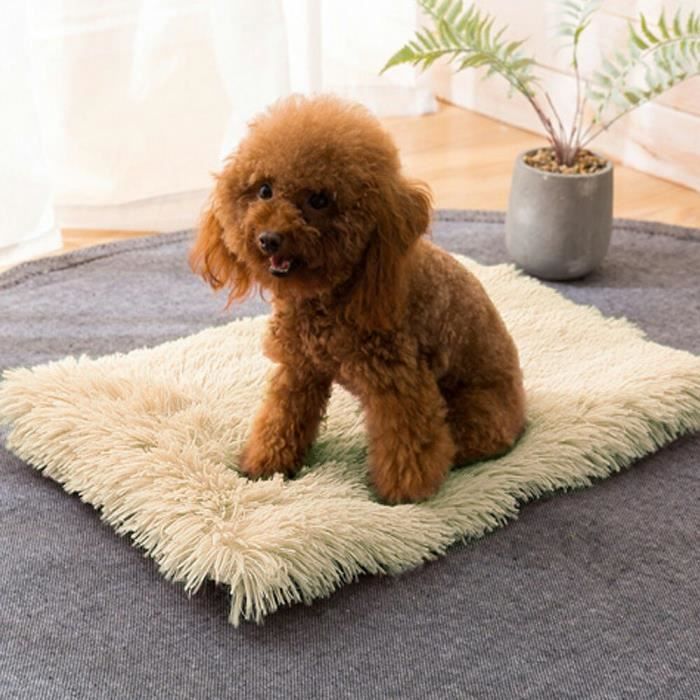 Lit Cocon Pour Chat D'hiver - Cave En Peluche Douce Avec Entrée Semi-fermée - Coussin Amovible Lavable - Taille M (48x30x20 Cm) - 12