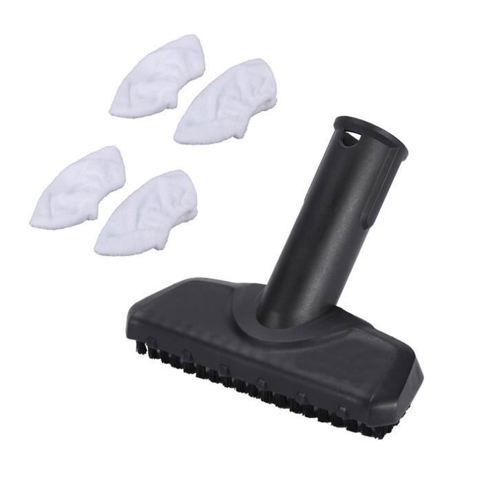Tête de brosse et 4pcs tampons de nettoyage pour Karcher SC1 SC2 SC3 SC4 SC5 pièces de rechange pour nettoyeur vapeur