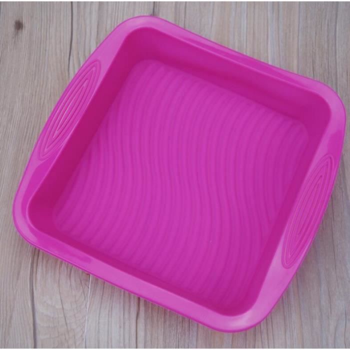 Non-bâton Silicone Moule Carré Moule à gâteau pour Pain grillé Les moisissures Cuisine Ustensiles de cuisson
