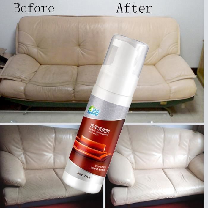 Nettoyant multifonction en cuir nettoyage Refurbishing crème nettoyante Mousse HHA90611965