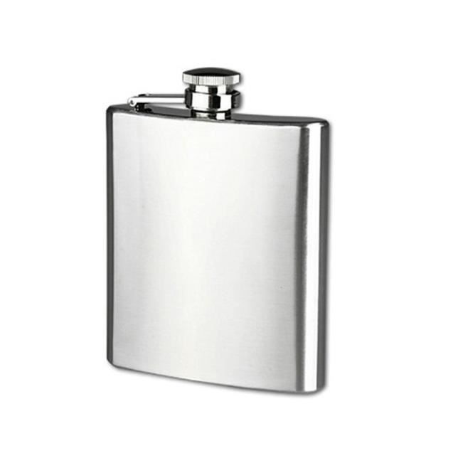 7 oz en acier inoxydable poche Hip Flask alcool Whisky liqueur bouchon à vis D XCH60804544D