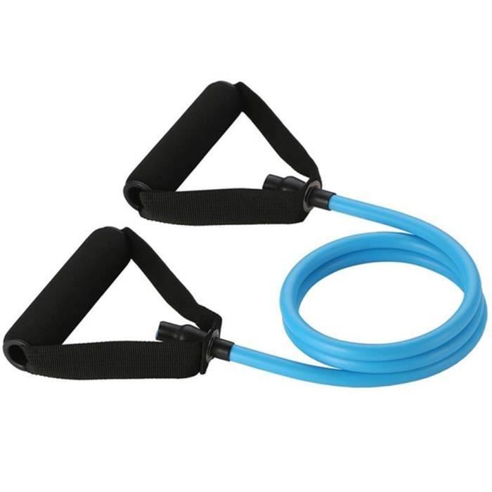 SURENHAP Élastique Bandes de résistance Sport Fitness Expander Pull Rope Tubes Équipement d'exercice physique -20-25LB