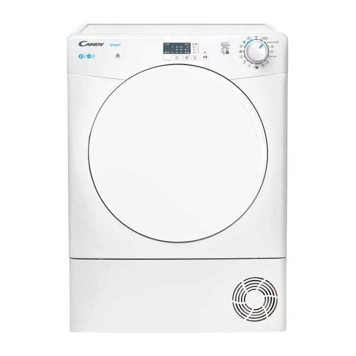 Sèche-linge à condensation CANDY CSE C8LF-S Smart - 8 kg - Moteur standard - Classe B - Connecté - Blanc
