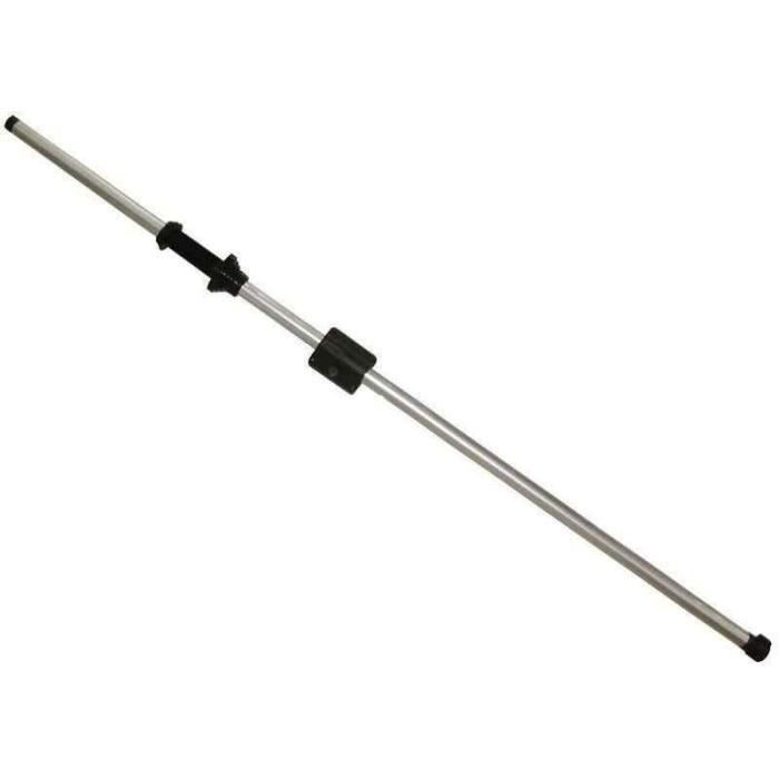 Mât d'antenne intérieur blocage par molette pour caravane et camping-car