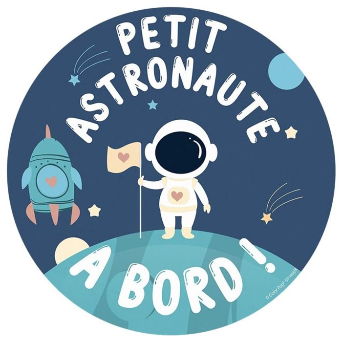 Disque Bébé à bord 15 cm - My Color Pop® - Magnétique
