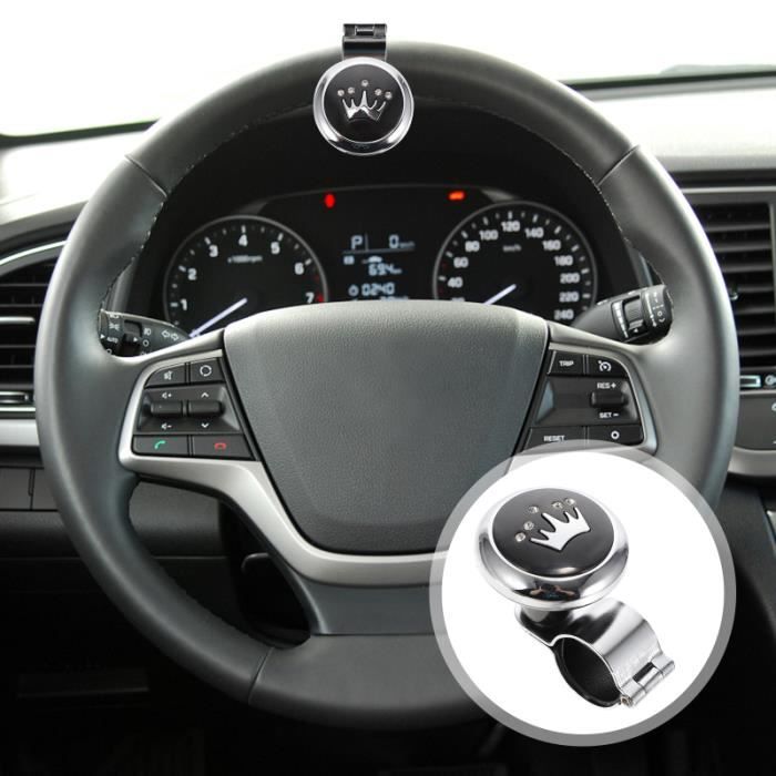 1pc utile de commande de contrôle de l'aide durable boule de volant de roue de couvre-volant confort conducteur passager