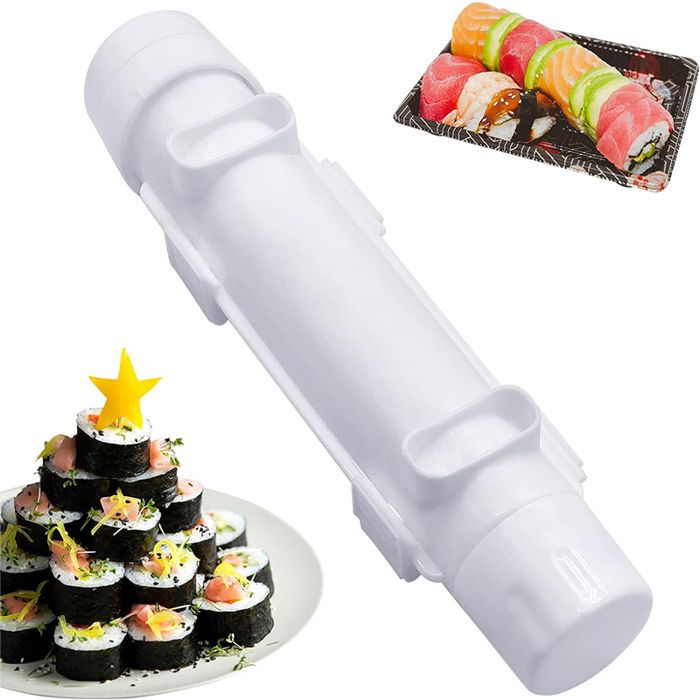 Kit de fabrication de sushis, machine à sushis, cylindre Bazooka,moule à sushis,machine à sushis,outil de cuisine pour pique-nique
