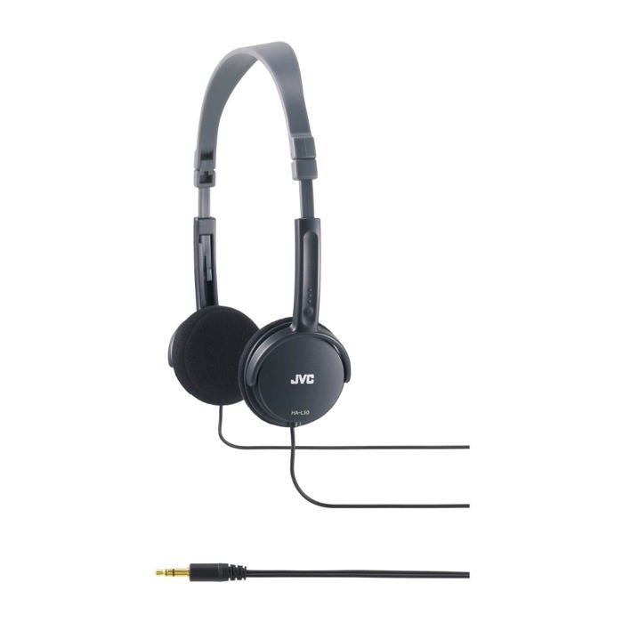 Casque ecouteurs Jvc HA L50 B E HA 50 B des ecouteurs legers supplementaires design pliable