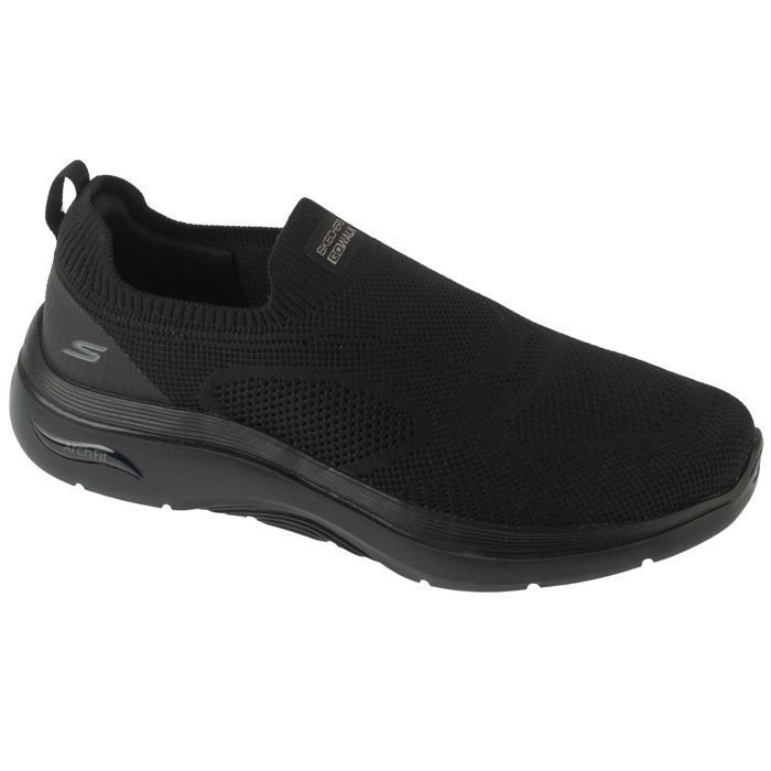 Skechers Baskets Homme - Noir - Skechers Go Walk Arch Fit 2.0 - Knitte