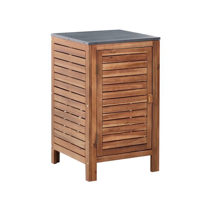 Meuble de cuisine dextérieur BRUCOLI Acacia 50 cm 50 cm Marron