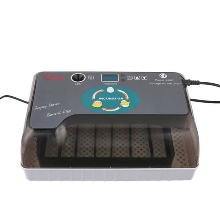 Meilleurs prix pour Incubateur à œufs - Automatique - 12 œufs - Contrôle intelligent de la température - Taux déclosion 98% - 40W