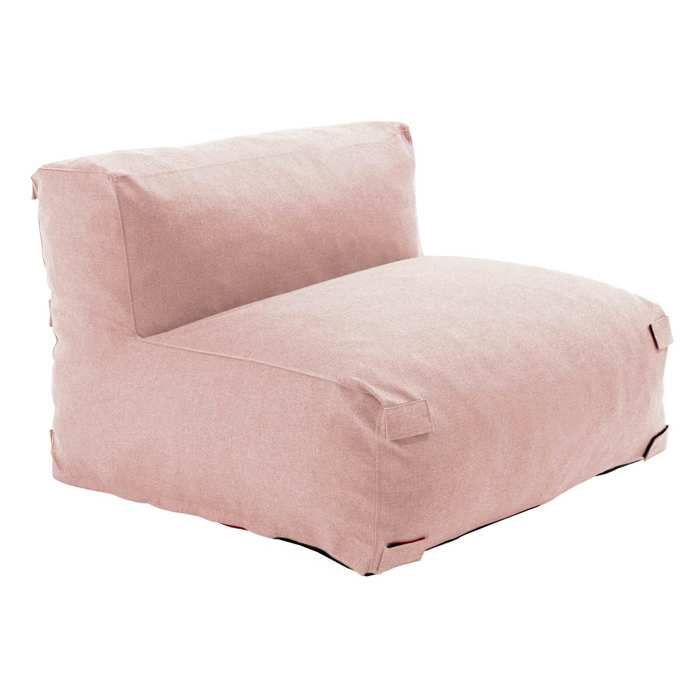 Fauteuil de jardin pour canapé modulable rose poudré Mixi Oviala