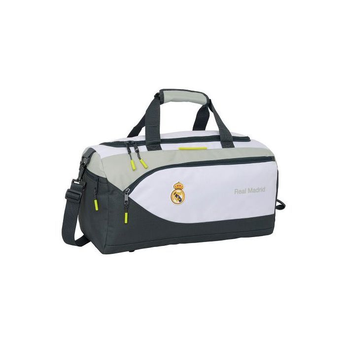 Sac de sport - REAL MADRID - SPORT BAG 7 - Blanc - Polyester - 50x25x25 cm
