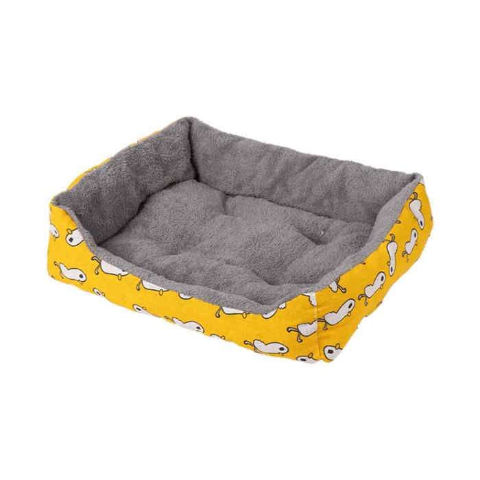 Comparer les prix de Panier auto-chauffant chat petit chien matelas chaud portable jaune taille L