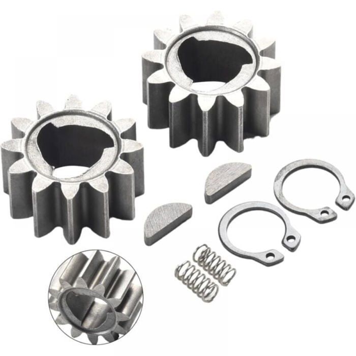Kit Cambio Trasmissione Per Honda HRR216/HRS216 - 8 Pezzi Con Pignone 12 Denti
