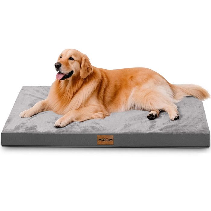 Meilleurs prix pour Panier Chien Orthopédique MUGIM® 90x55cm Impermeable Double Face Coussin pour chien Déhoussable et Lavable