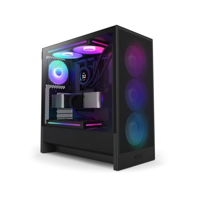 Nzxt H5 Flow RGB Midi Tower - vue 3