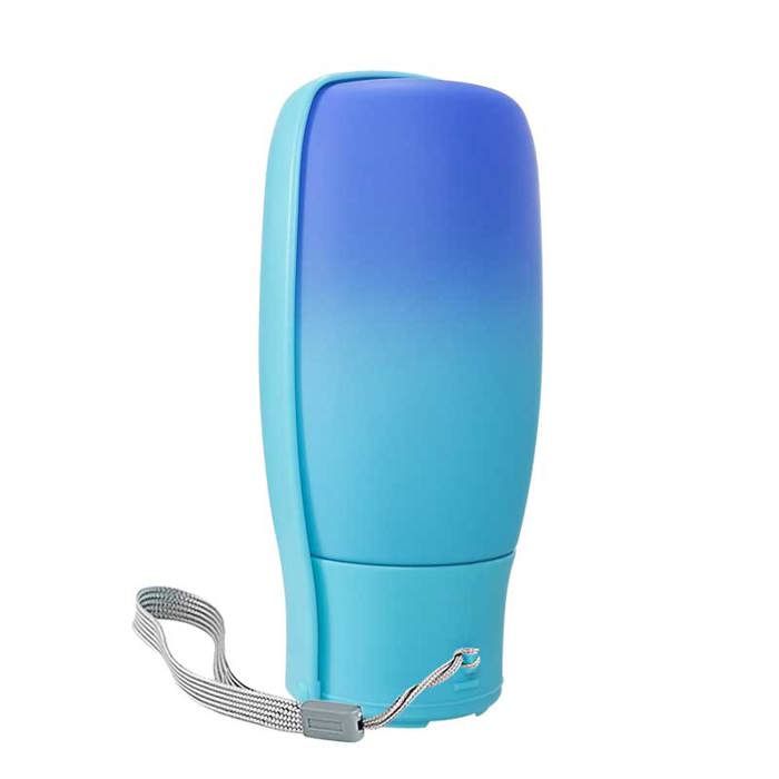 Bouteille deau pliable pour chien - Phoesky - 3-en-1 - 550ml - Bol deau de voyage - Filtres intégrés - Couleur dégradé