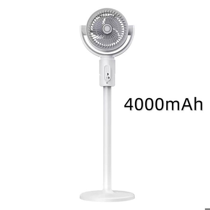 Ventilateur oscillant portable Ventilateur sur Pied Silencieux Télécommande Ventilateur Piédestal