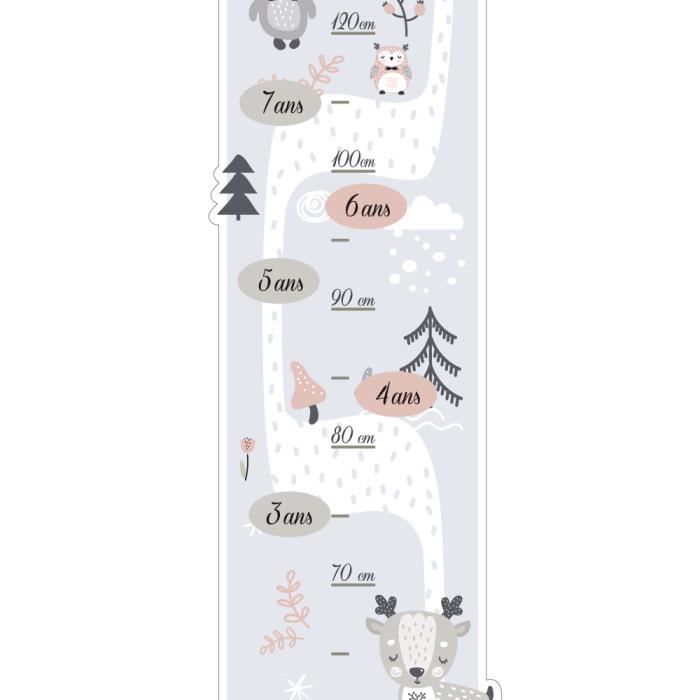 Adzif Biz Sticker Toise Murale Enfant En Foret Mesure Croissance Enfant Adhesif Brillant Et Permanent Cdiscount Maison Adzif Biz Sticker Toise Murale Enfant En Foret Mesure Croissance Enfant Adhesif Brillant Et Permanent Cdiscount Maison