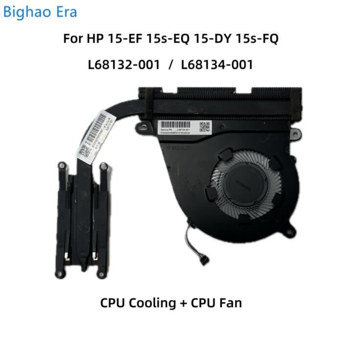 Ventilateur De Refroidissement CPU Neuf - Pour HP 15-DU / 15S-DU0002TX - Garantie 6 Mois