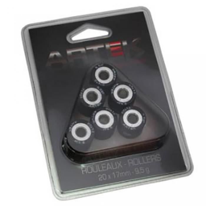 Galet Rouleau De Variateur Sifam Compatible Avec Scooter Peugeot 125 Satelis Compressor 2006 à 2011 20x17 9.5Grs