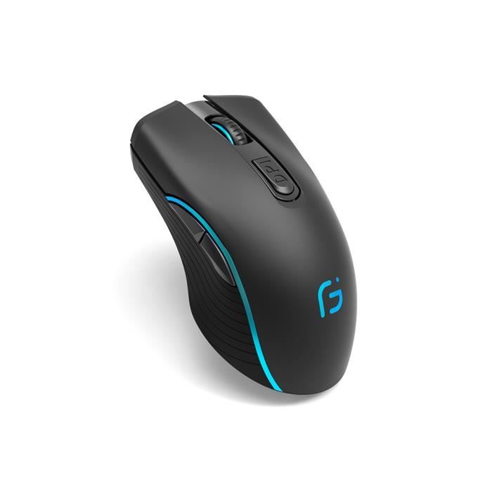 Souris Bluetooth Sans Fil 2.4G Souris de Jeu Double Mode (2.4G + 5.0) Souris Silencieuse Rechargeable