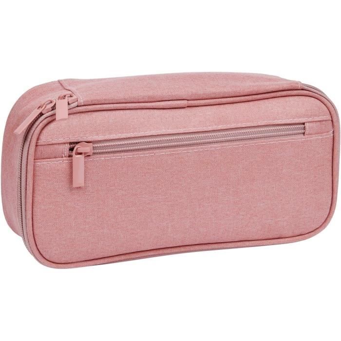 Trousse Scolaire Avec 3 Compartiments Trousse Crayons De Grande Capacit