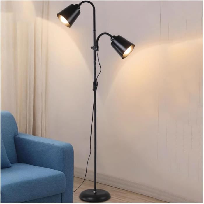 Lampadaire à Arc Avec Télécommande – RGB, 3 Spots, Dimmable, 190cm, Neuf