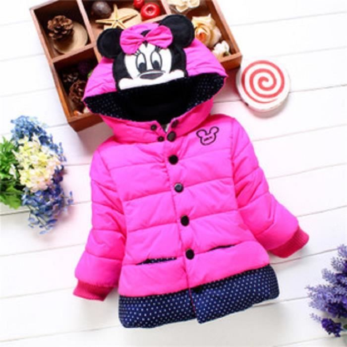 Doudoune Minnie Rose Rose - Cdiscount Pr??t-?�-Porter