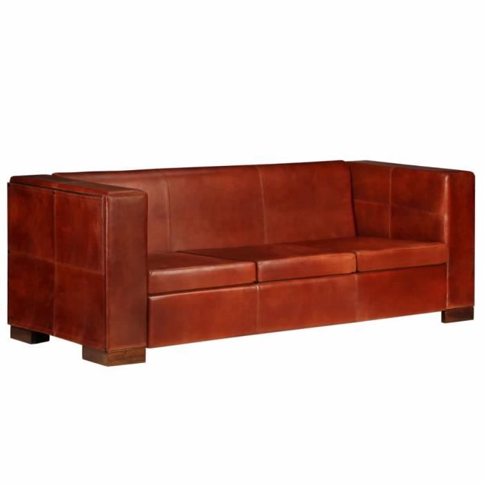 Rênes Fendues HILASON Western Cuir Véritable Marron Foncé 1 Pouce X 8 Pieds