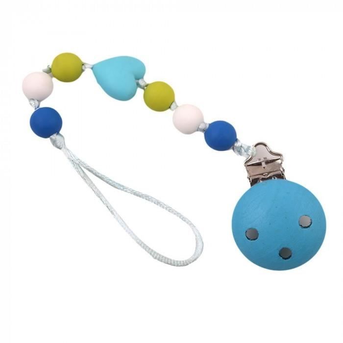 Version Bleu Bebe Sucette Attache Chaine Fait A La Main Mignon Colore Perles Factice Porte Tetine Pour Enfant 87 Achat Vente Accessoires Sucette Bientot Le Black Friday Cdiscount