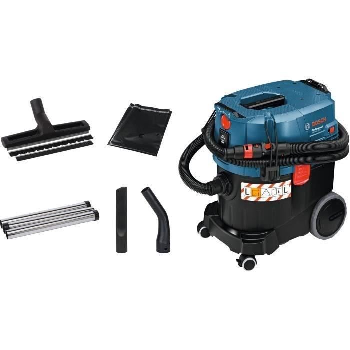 Aspirateur Bosch Professional GAS 35 L SFC aspire gravats, poussière,  liquide - 06019C30W0 - Cdiscount Bricolage