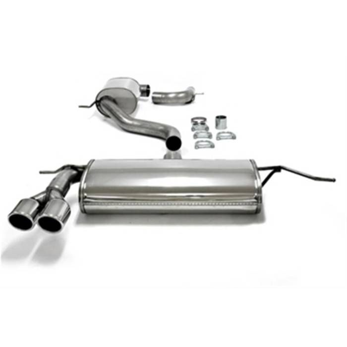 Kit Ligne D'échappement Complet Pour VW Lupo 1.0 Et 1.4 - Silencieux Avant Et Arrière, Acier Aluminié