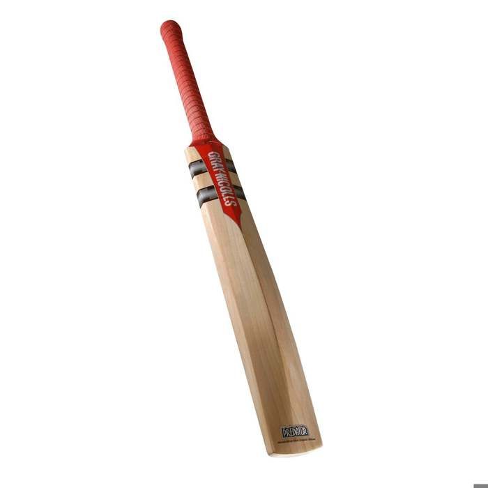 Batte De Cricket En Saule Anglais Catégorie A (5-7 Grains) - Modèle VELES SPORTS, Poignée Courte, Avec Boule En Cuir Offerte