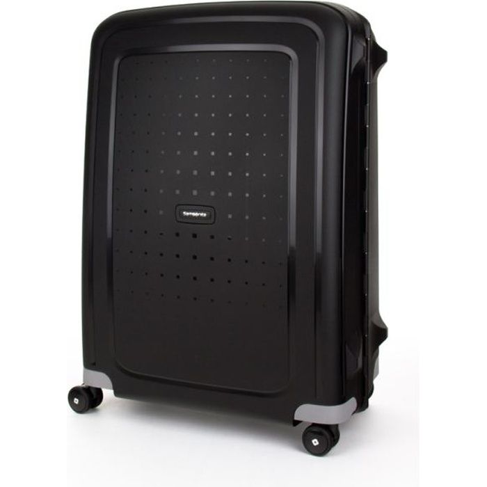 samsonite valise cabine s'cure 69x49x29 cm noir mixte