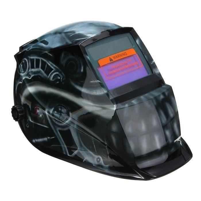 Masque De Soudure Auto-assombrissant Jaluweld - DIN 9-13 - Énergie Solaire - Avec 5 Protecteurs