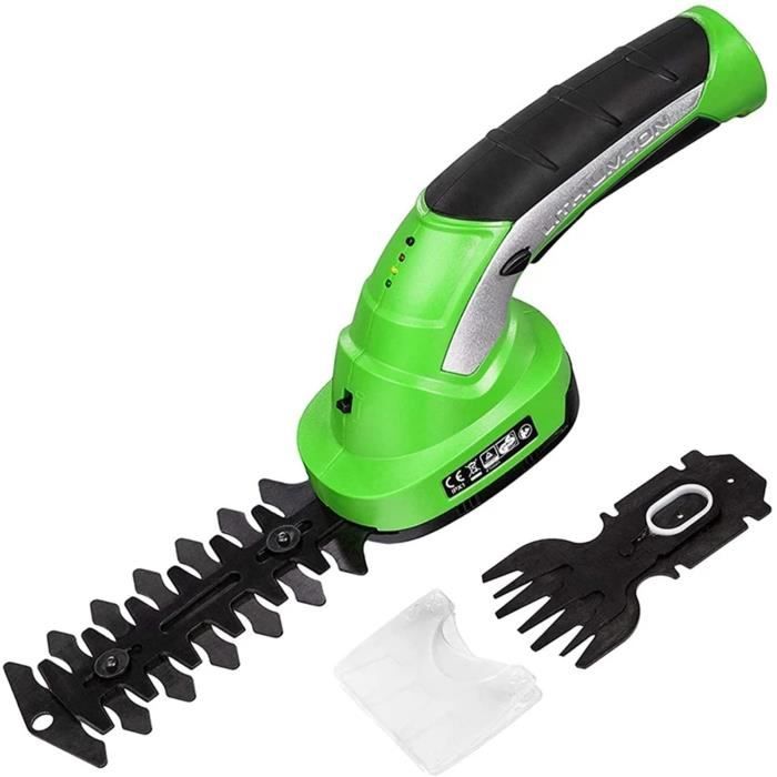 Outil Jardin 2 En 1 Sans Fil : Cisaille à Gazon Et Taille-haie - Compatible Batteries Makita 20V - 12