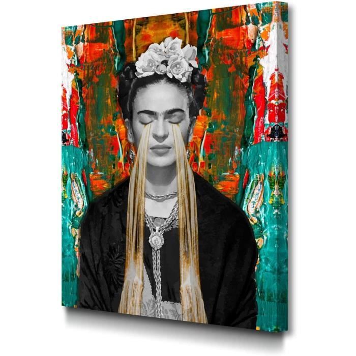NOIX DE COCO Frida Kahlo tableau impression sur toile FKA2 EUR 40,89